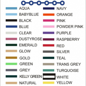 Power chain colors for braces